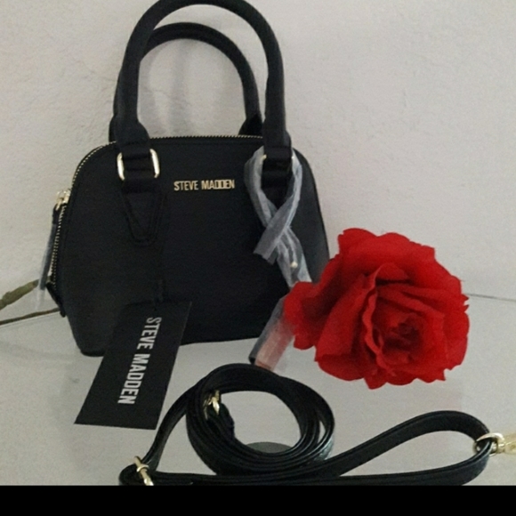 NWT STEVE MADDEN CROSSBODY SMALL SATCHEL SHOULDER BAG - Picture 4 of 7